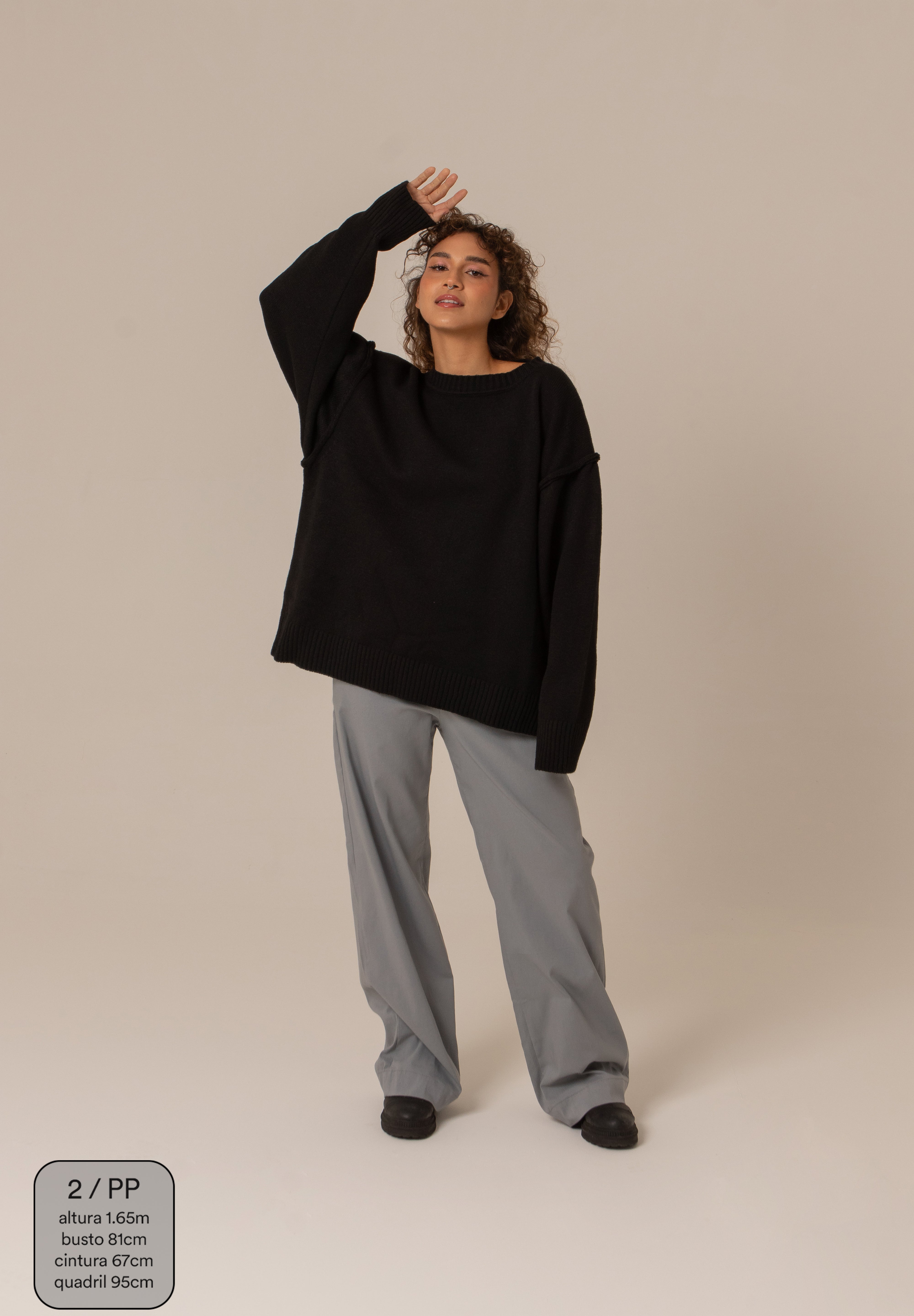 tricot oversized basics