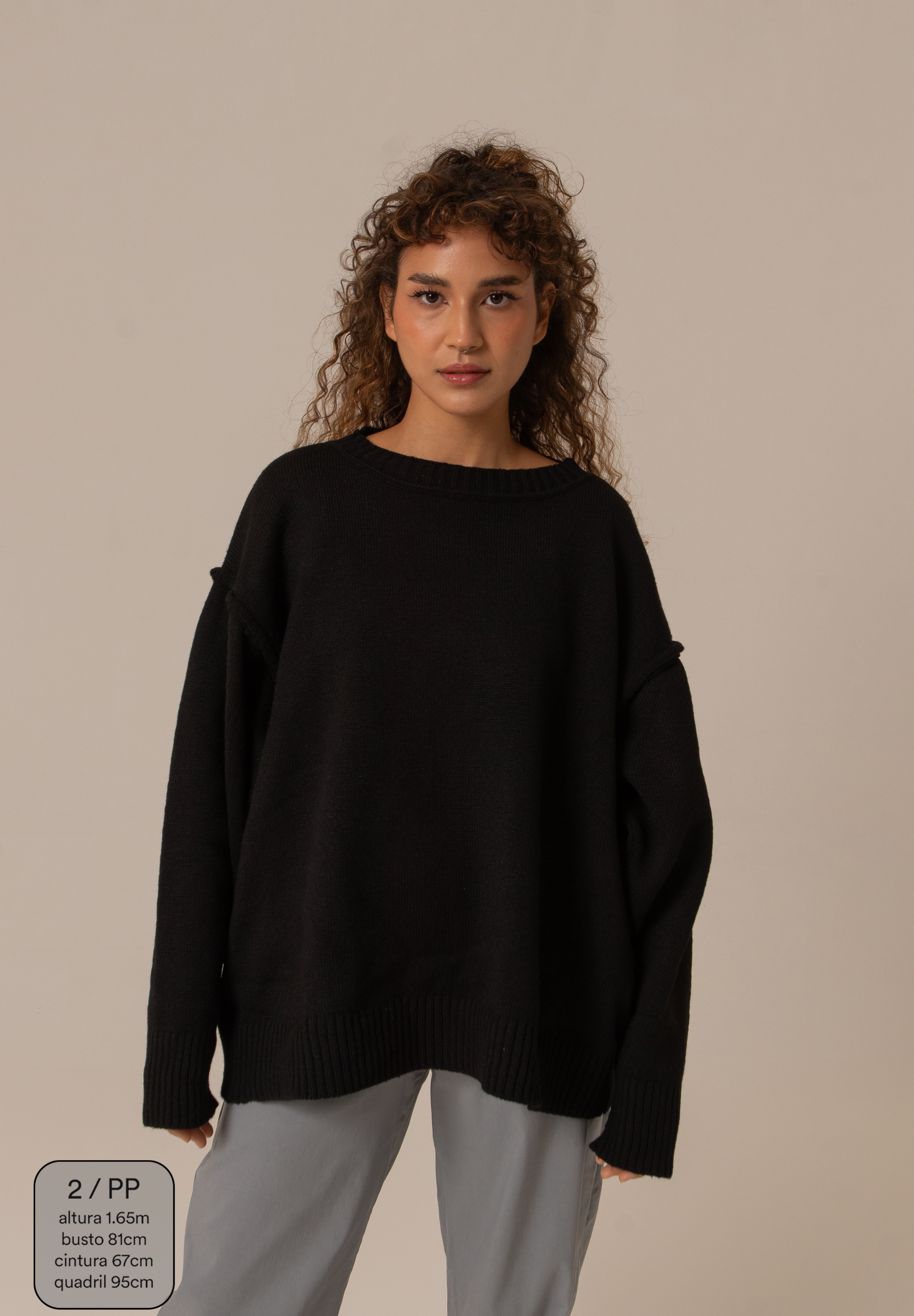 tricot oversized basics