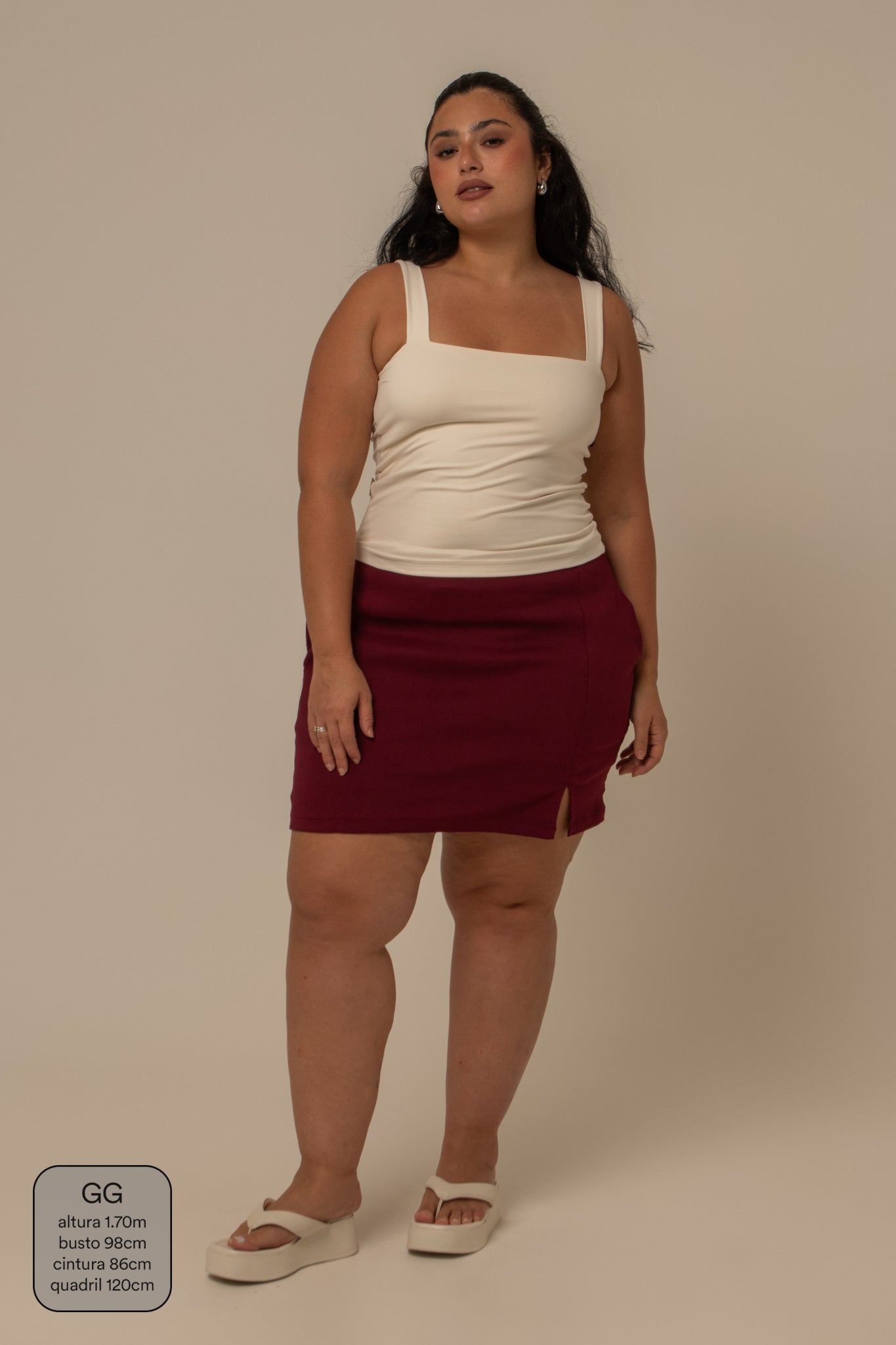 mini short saia brava clássico