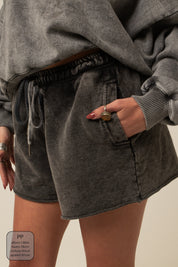 short moletom estonado off road