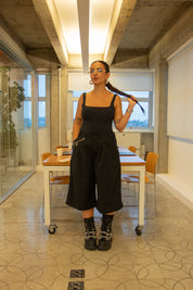 bermuda de alfaiataria feminina oversized chefa
