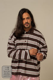 polo listrada oversized manga longa luv
