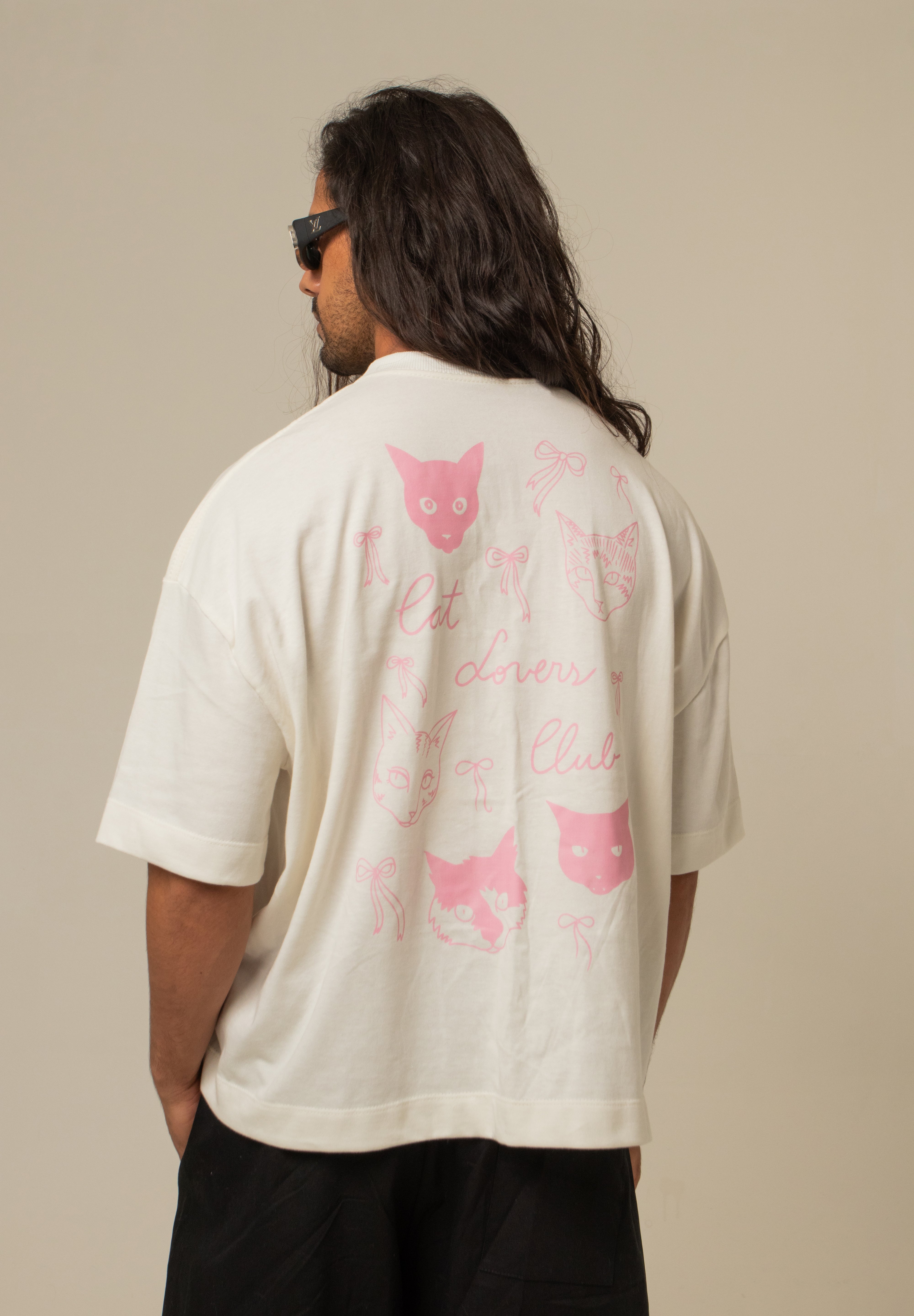 camisetão cat lovers club
