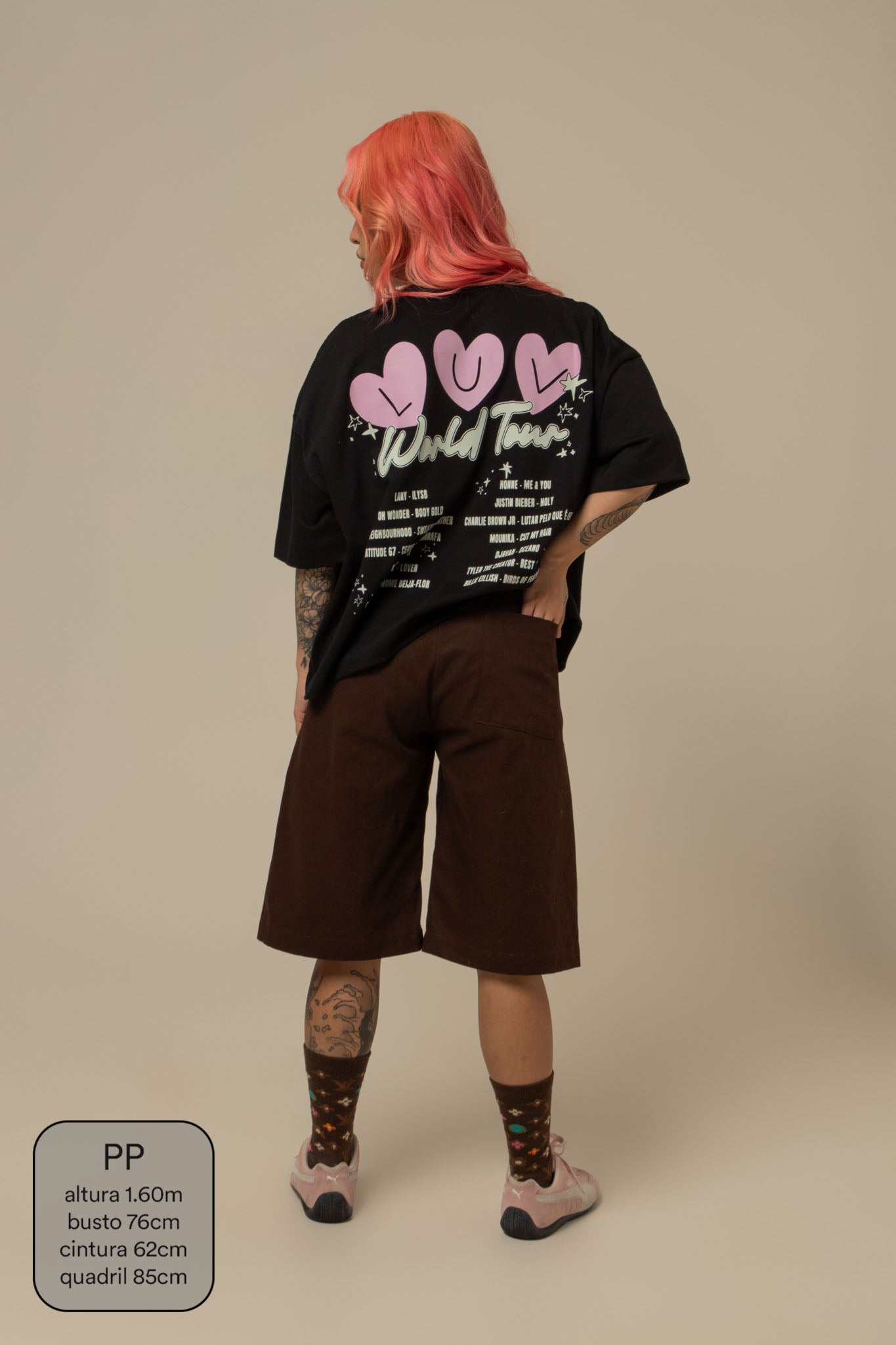 camisetão luv world tour
