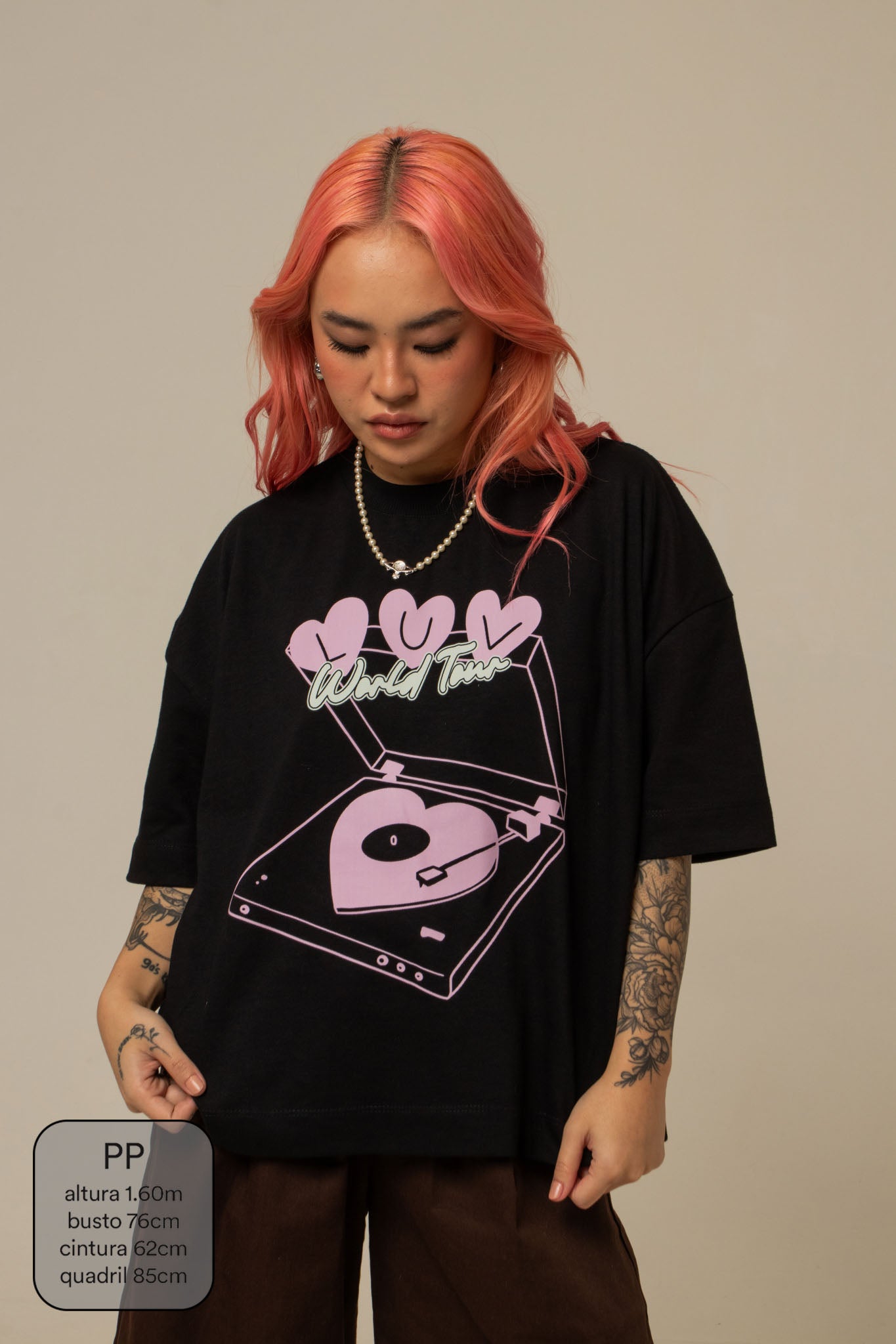 camisetão luv world tour