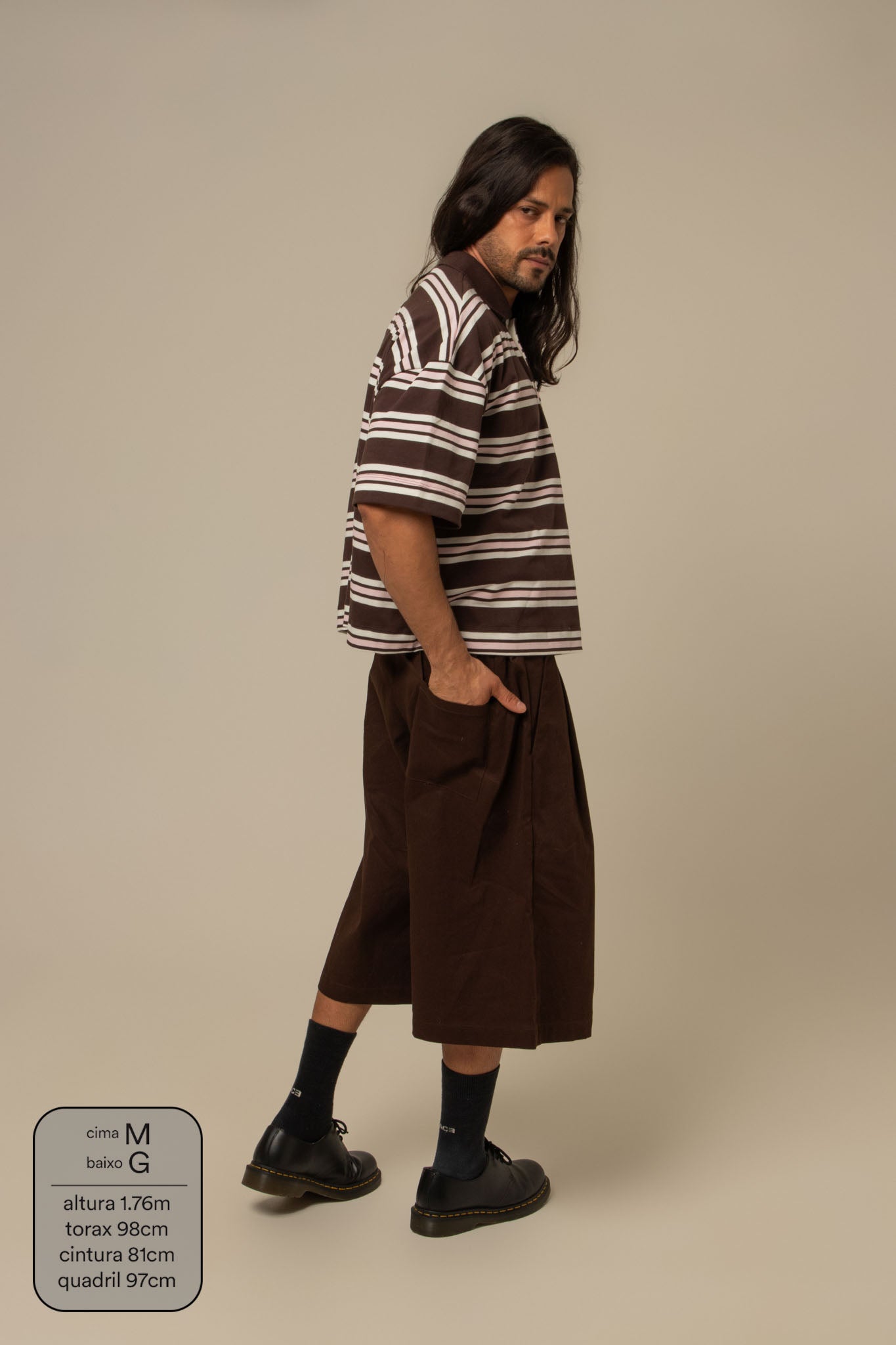 polo listrada oversized luv