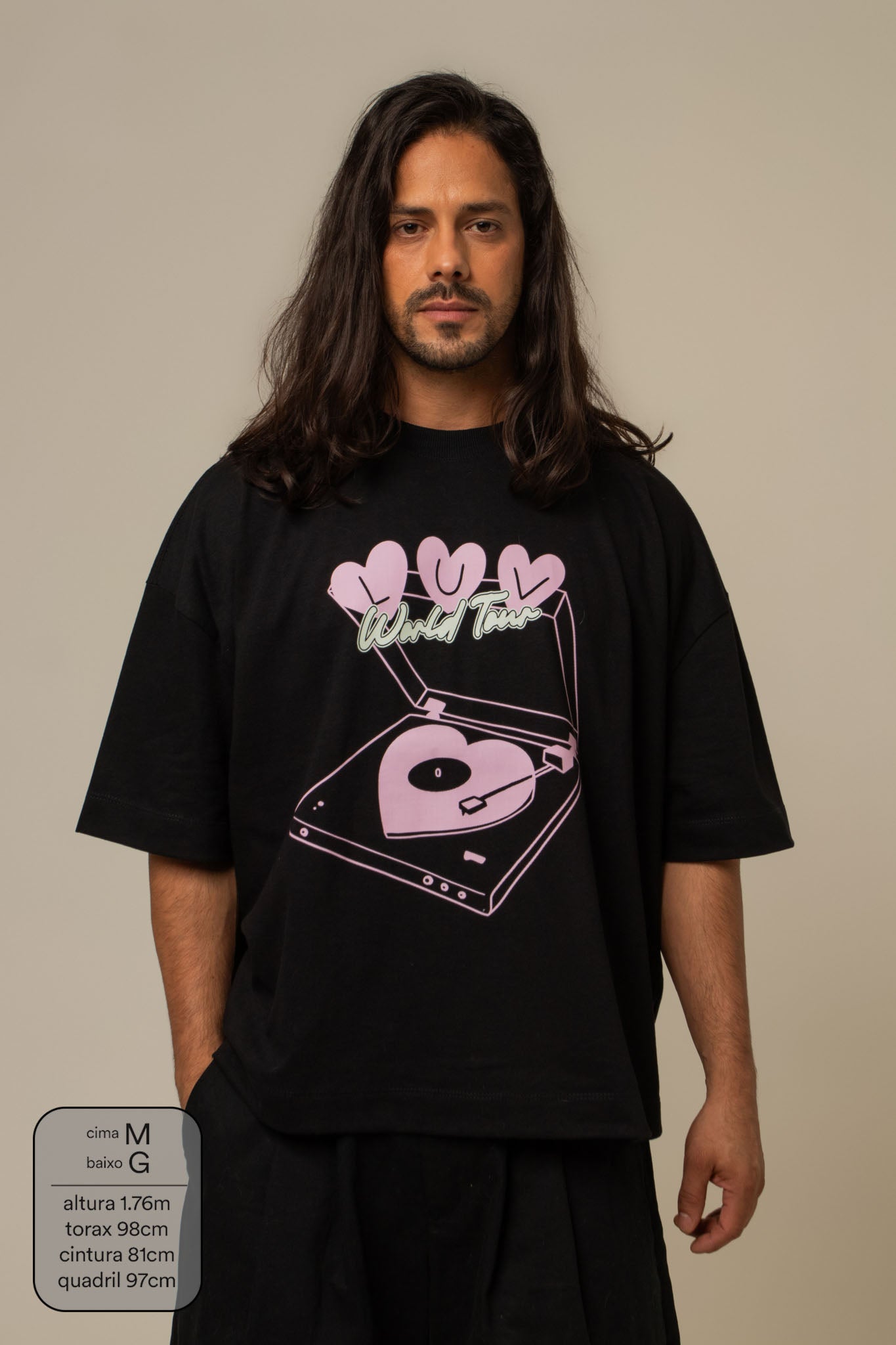 camisetão luv world tour