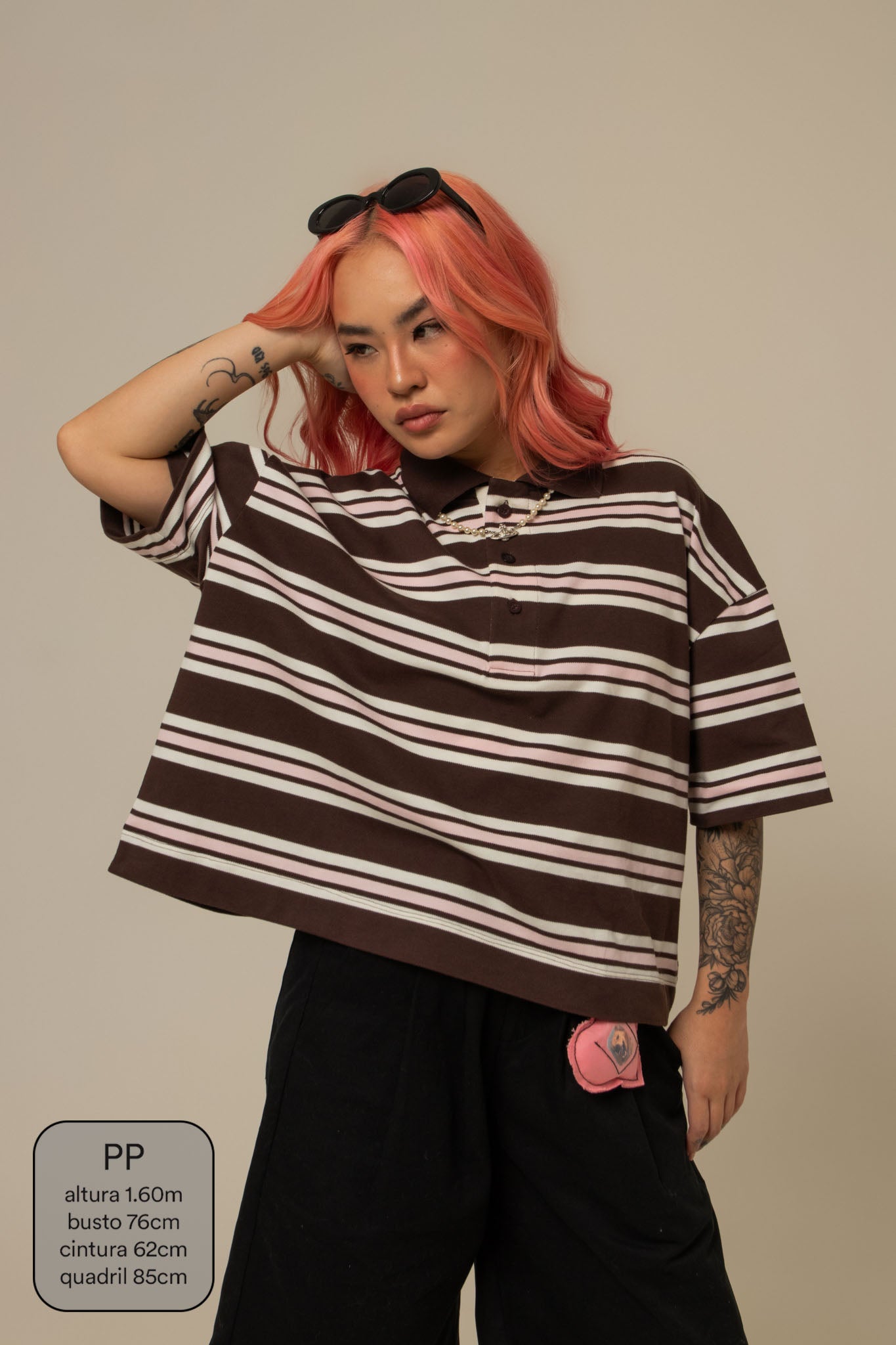 polo listrada oversized luv