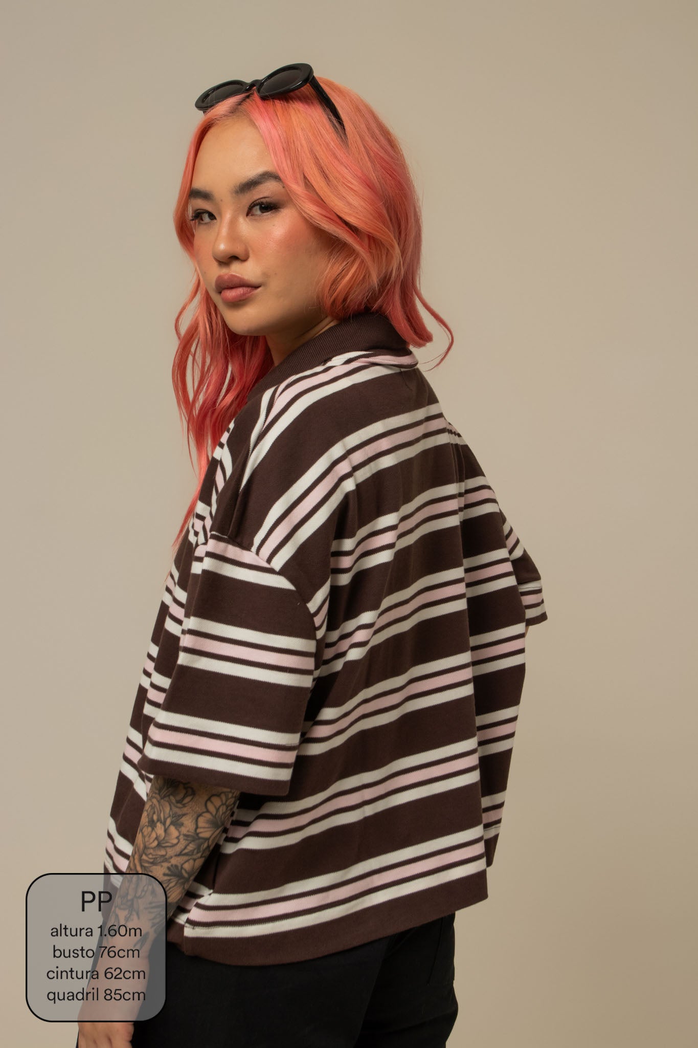polo listrada oversized luv