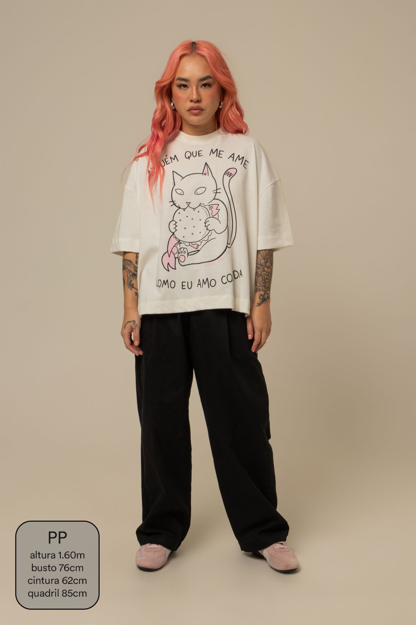 camisetão alguém que me ame