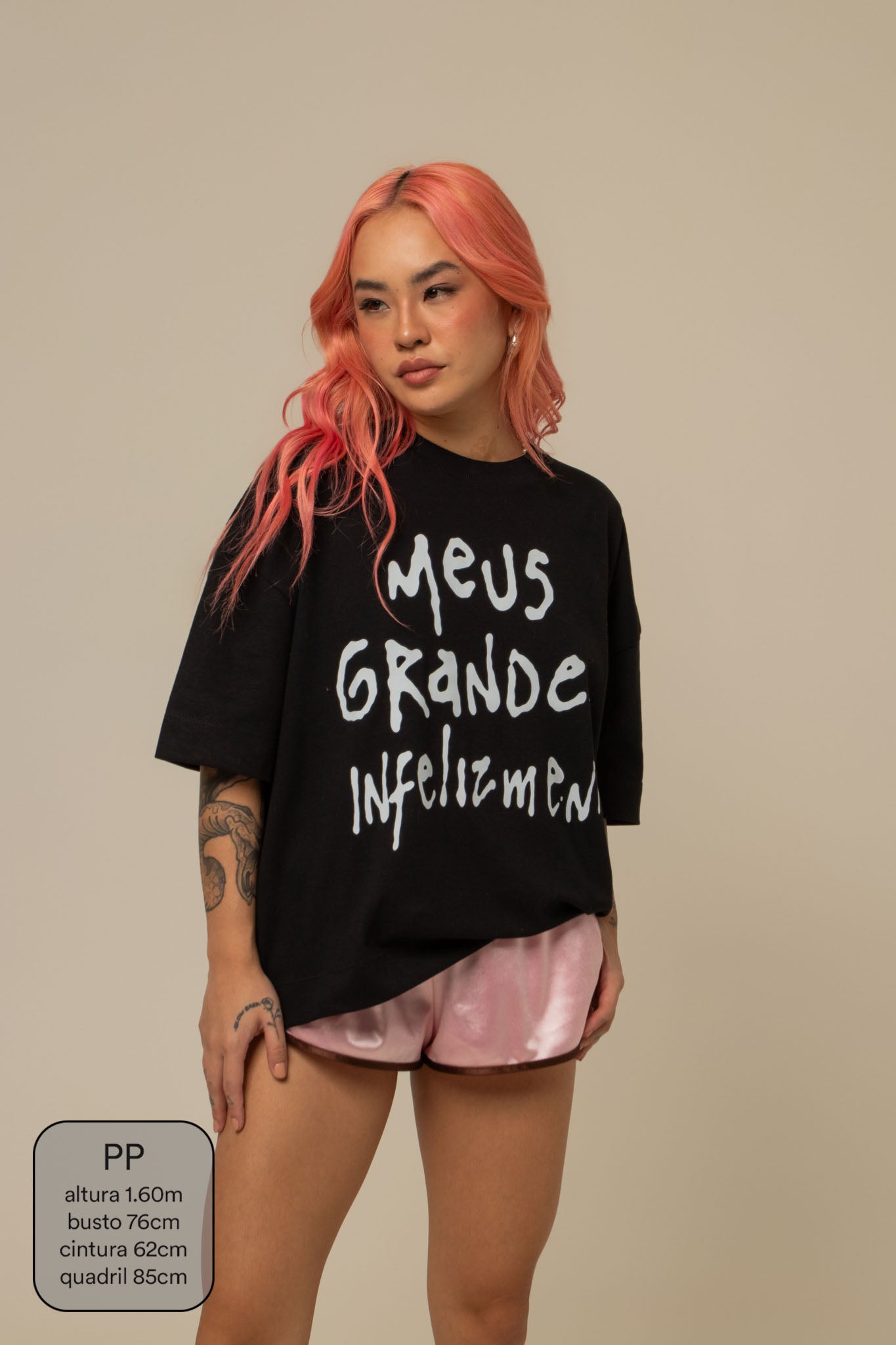 camisetão meus grande infelizmente