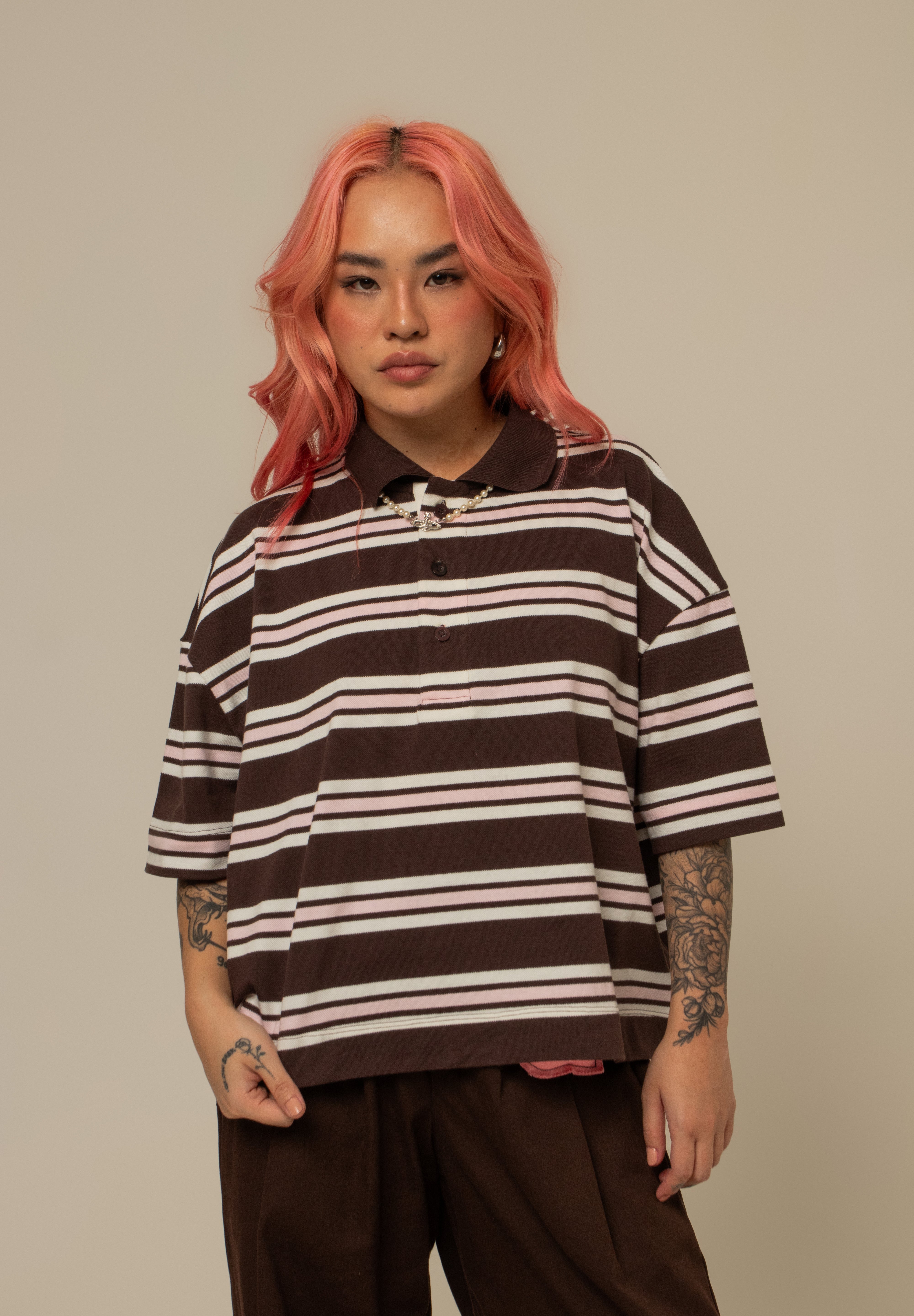 polo listrada oversized luv