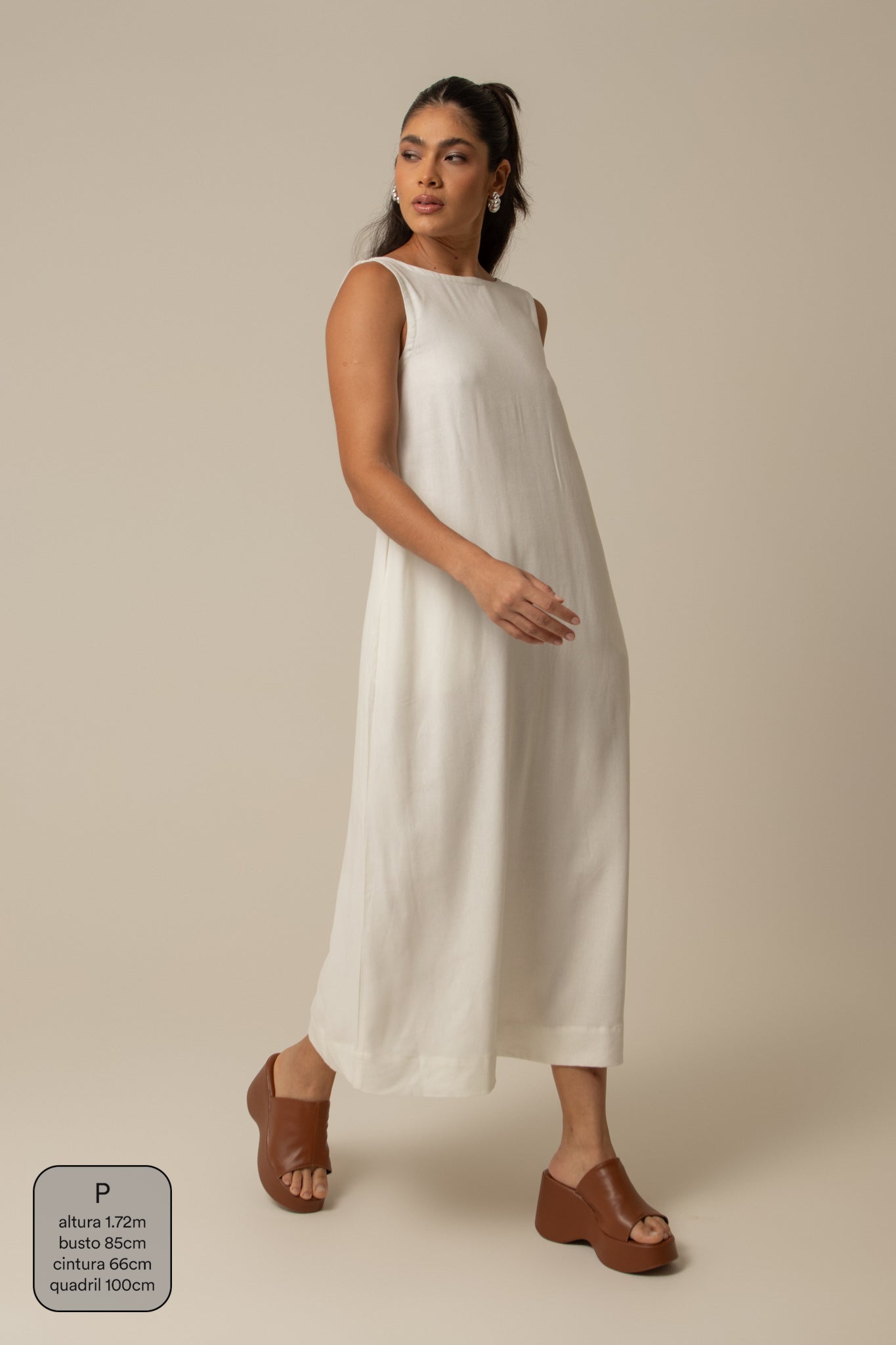 vestido sossego longo