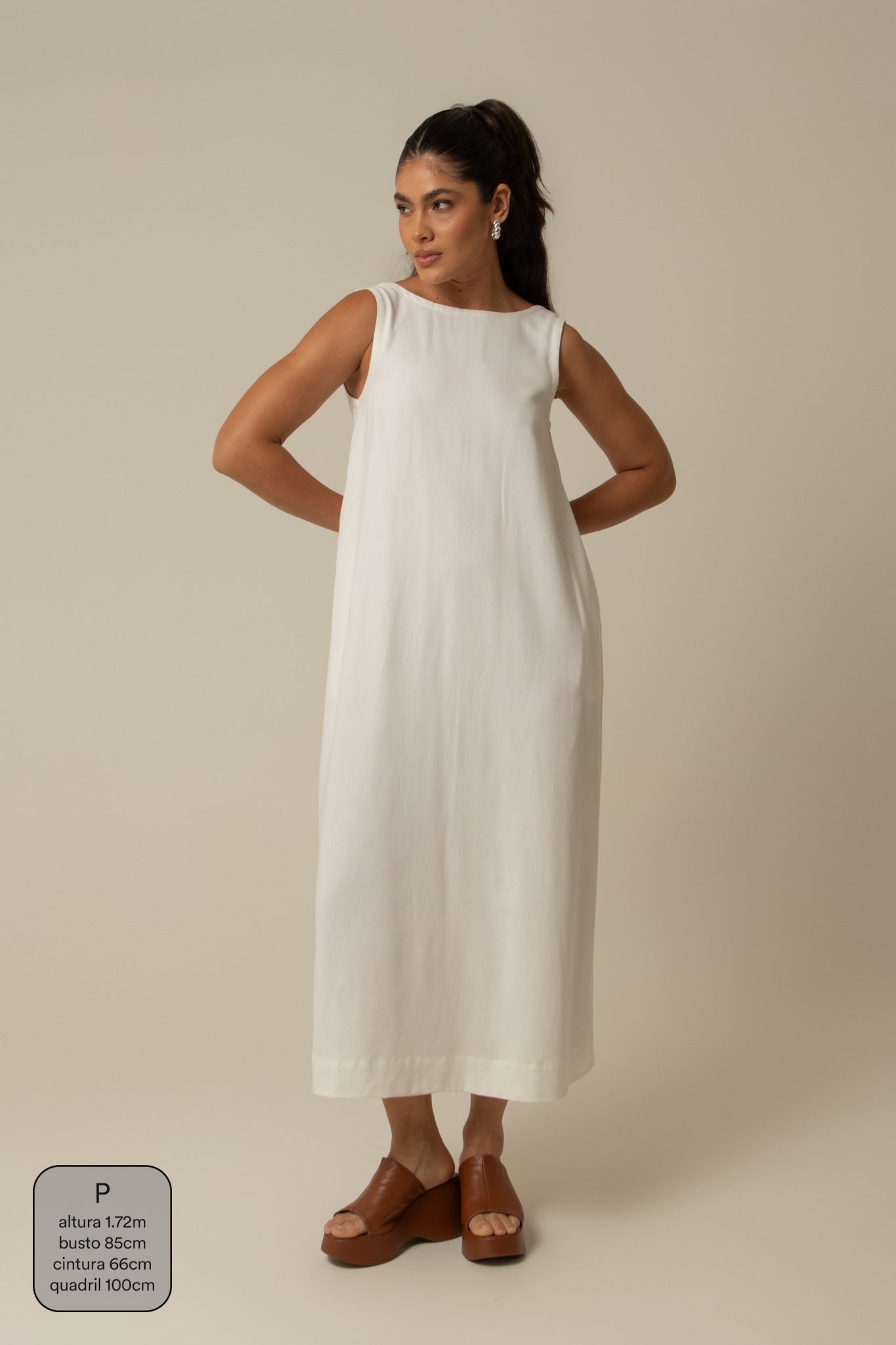 vestido sossego longo