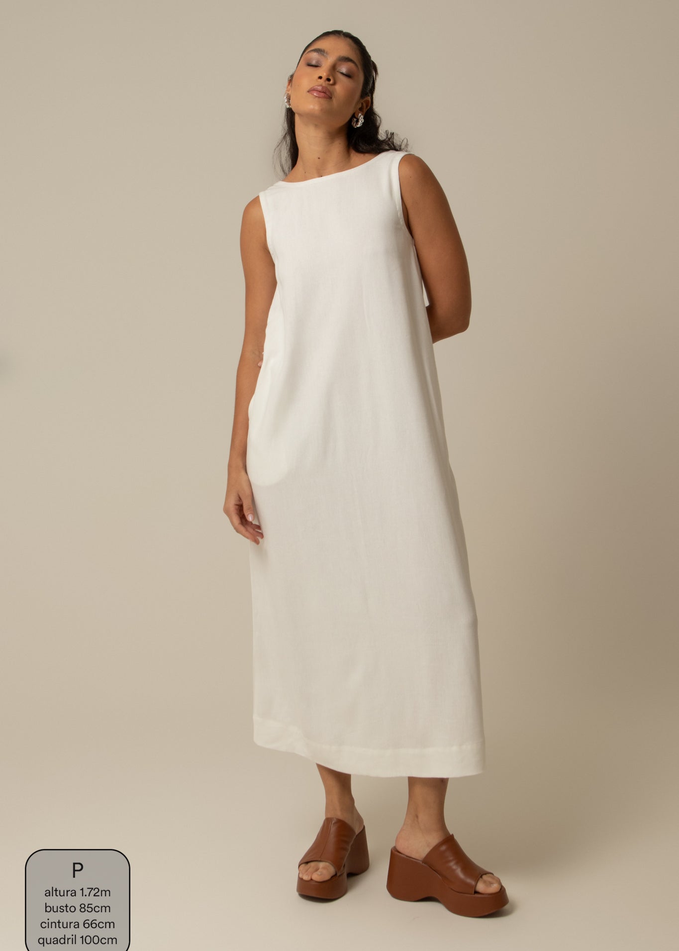 vestido sossego longo