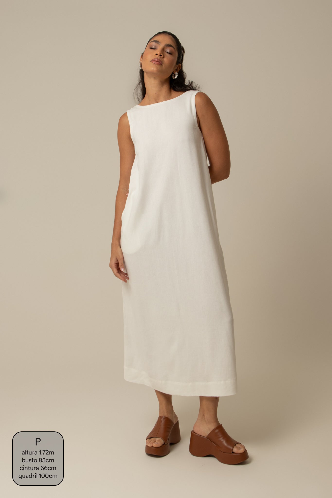 vestido sossego longo