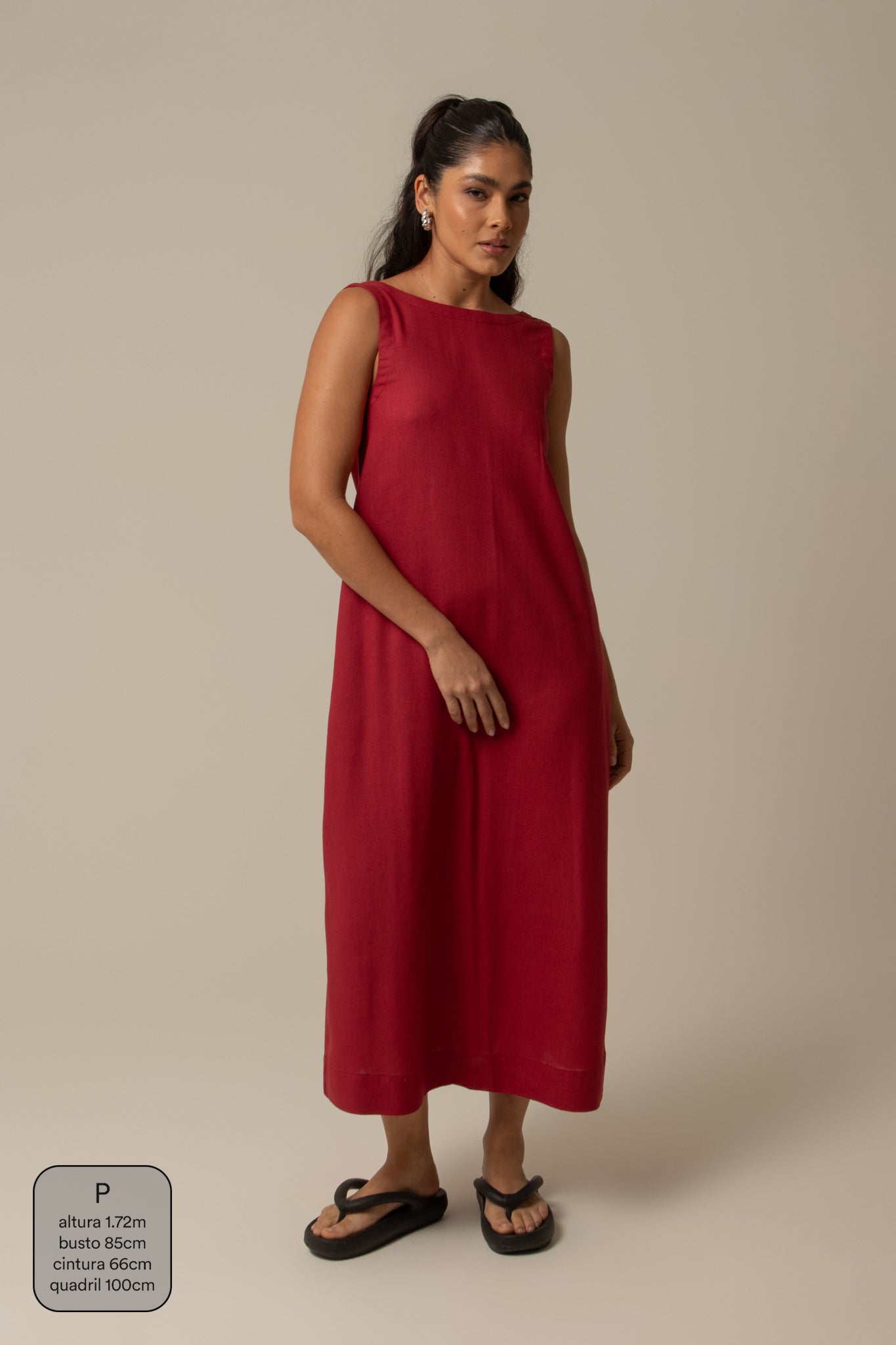 vestido sossego longo