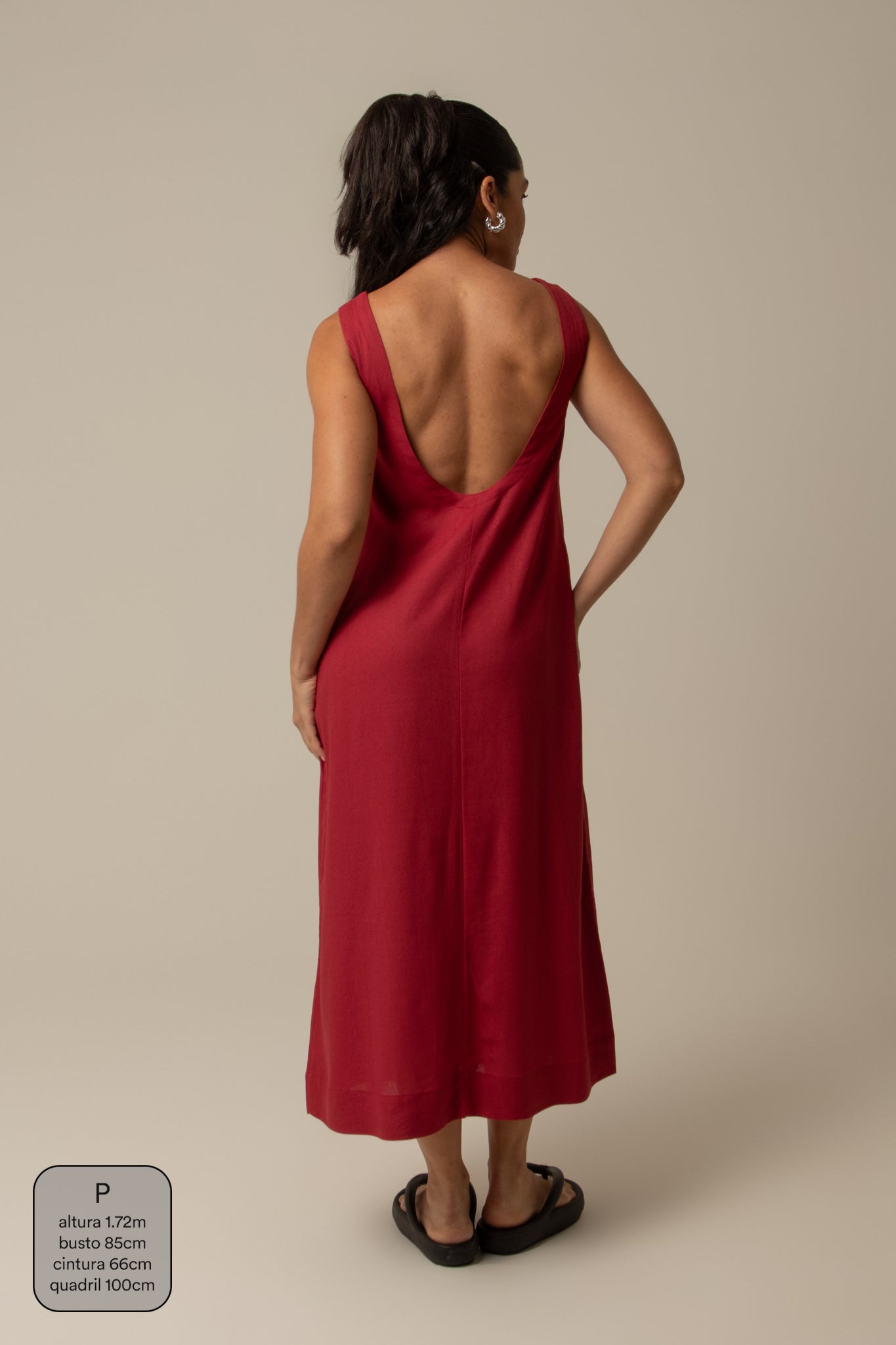 vestido sossego longo