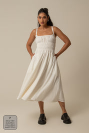 vestido rancho | vestido midi lastex