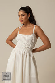 vestido rancho | vestido midi lastex