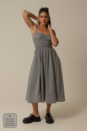 vestido rancho | vestido midi lastex