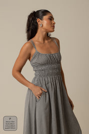 vestido rancho | vestido midi lastex