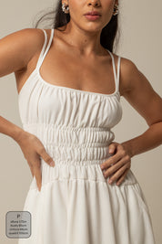 vestido rancho | vestido midi lastex