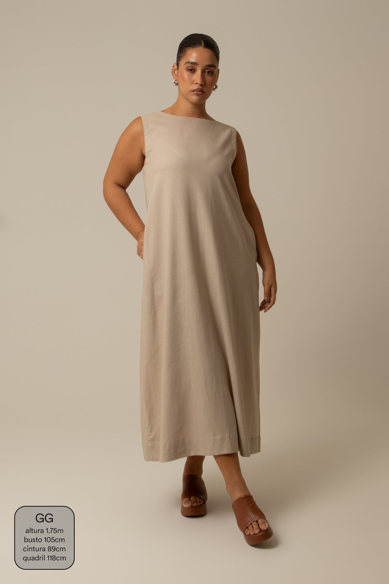 vestido sossego longo