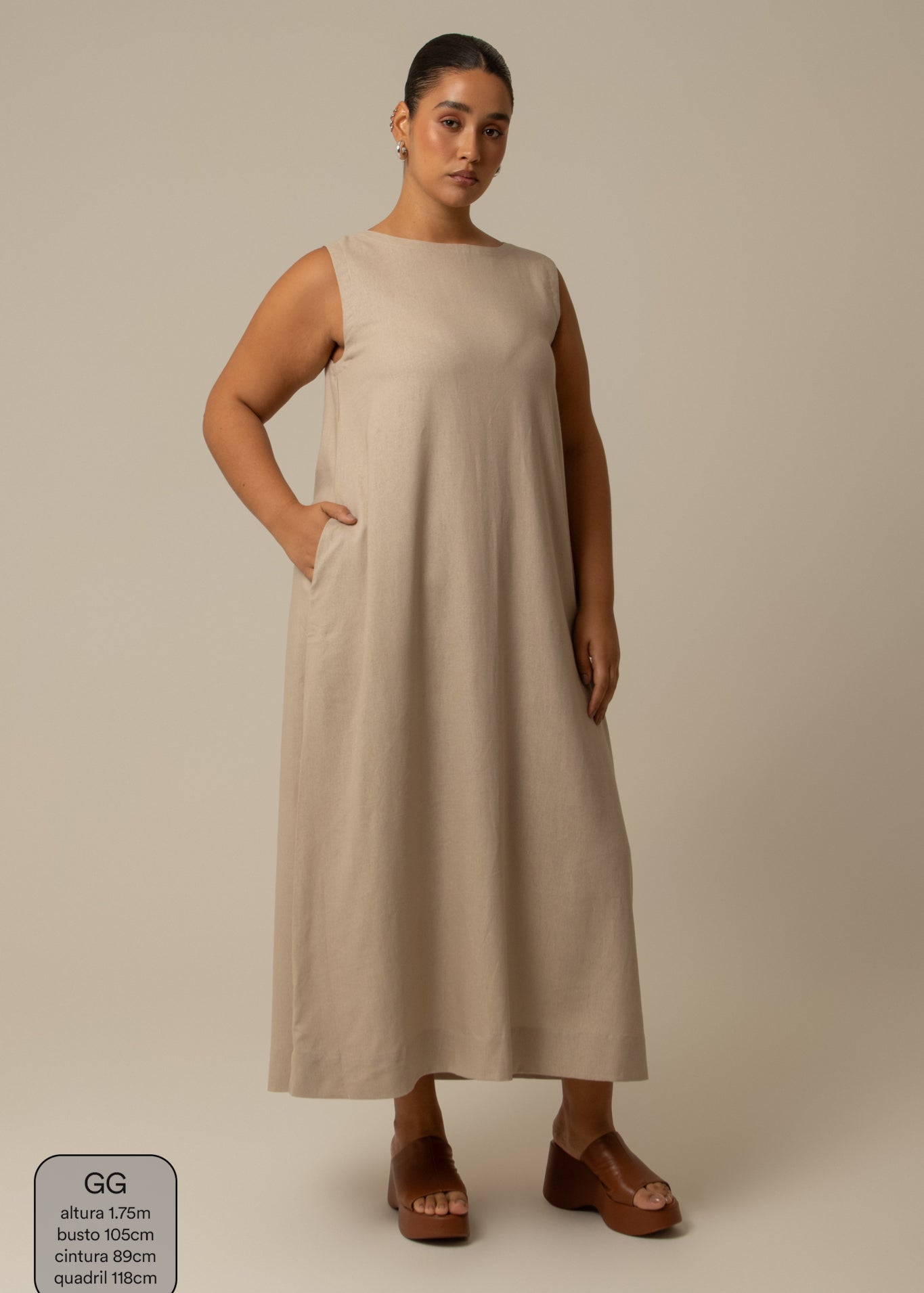 vestido sossego longo