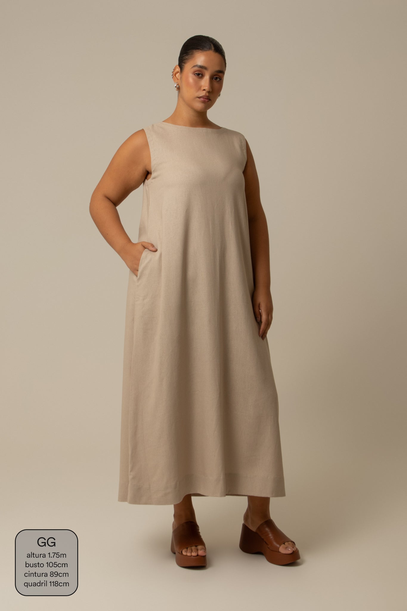 vestido sossego longo