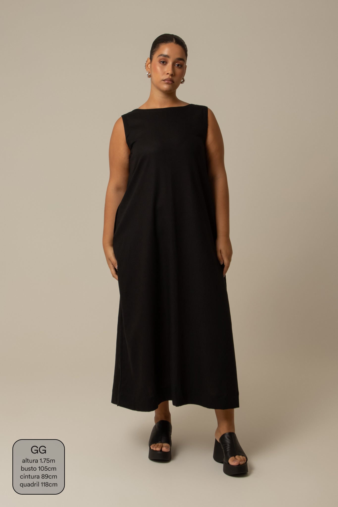 vestido sossego longo