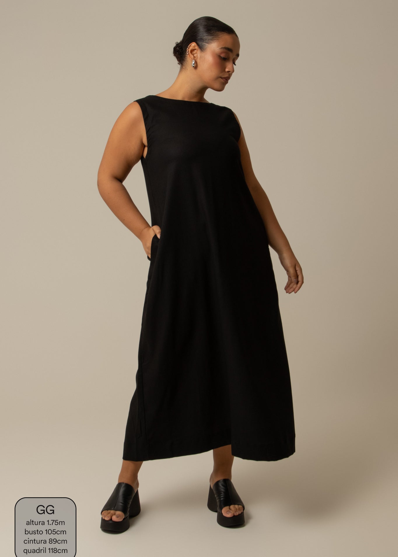 vestido sossego longo