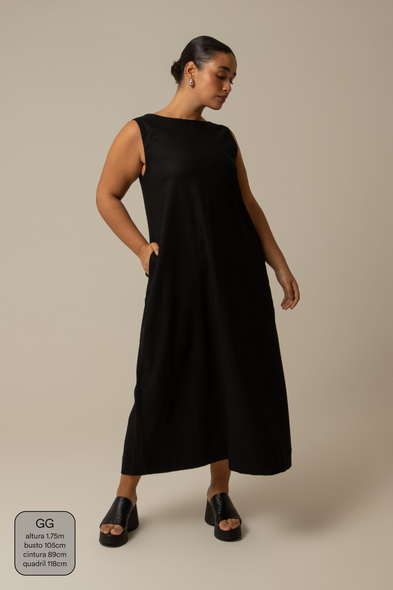 vestido sossego longo