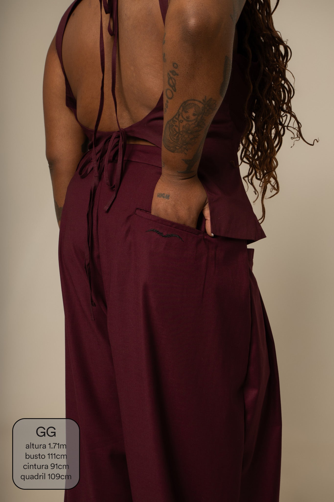 calça effortless collab frida & lela