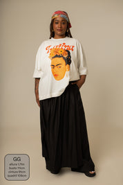 camisetão latina collab frida & lela