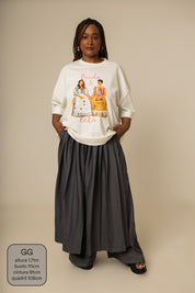 camisetão duas fridas collab frida & lela