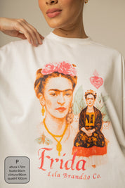 camisetão frida collab frida & lela