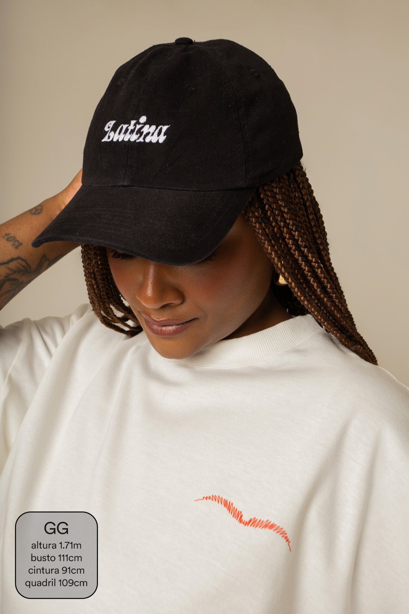 camisetão sobrancelha collab frida & lela