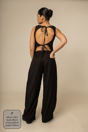 blusa costas abertas collab frida & lela