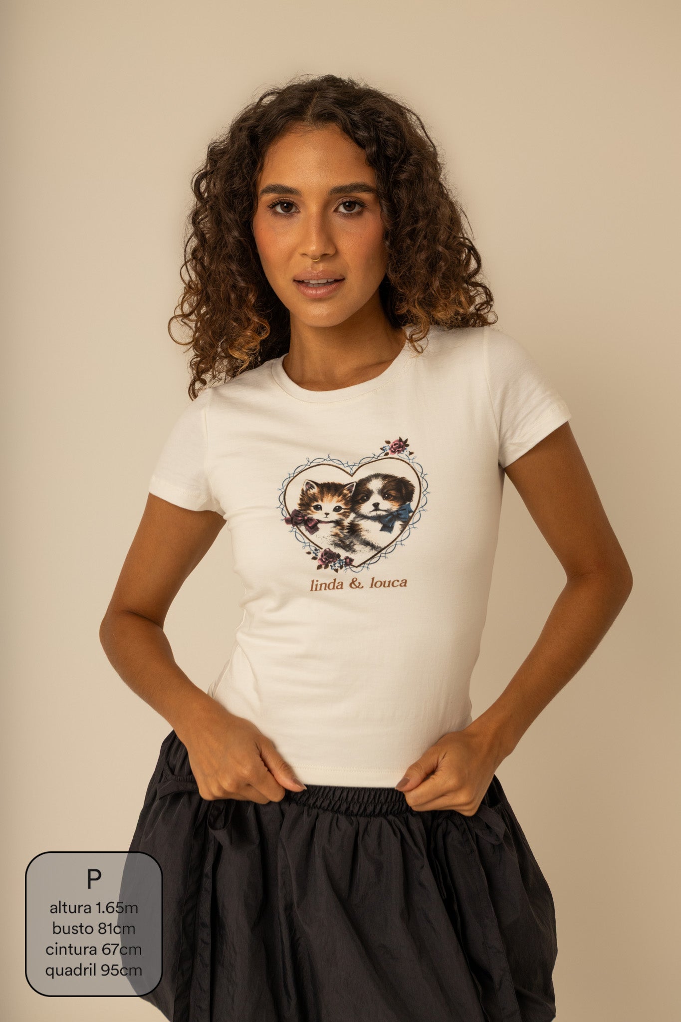 baby tee linda e louca