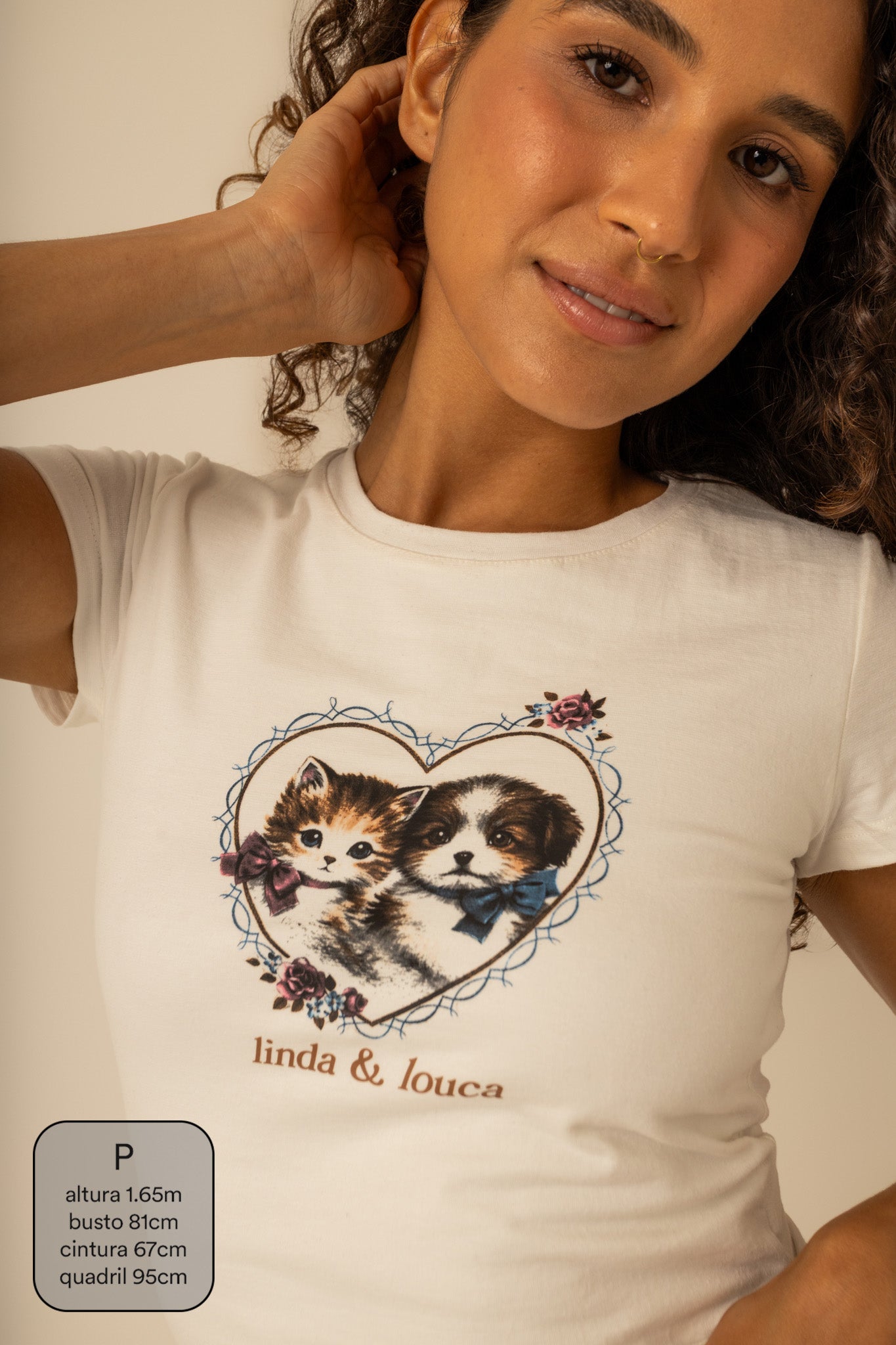 baby tee linda e louca