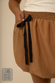 mini short saia balonê garoa