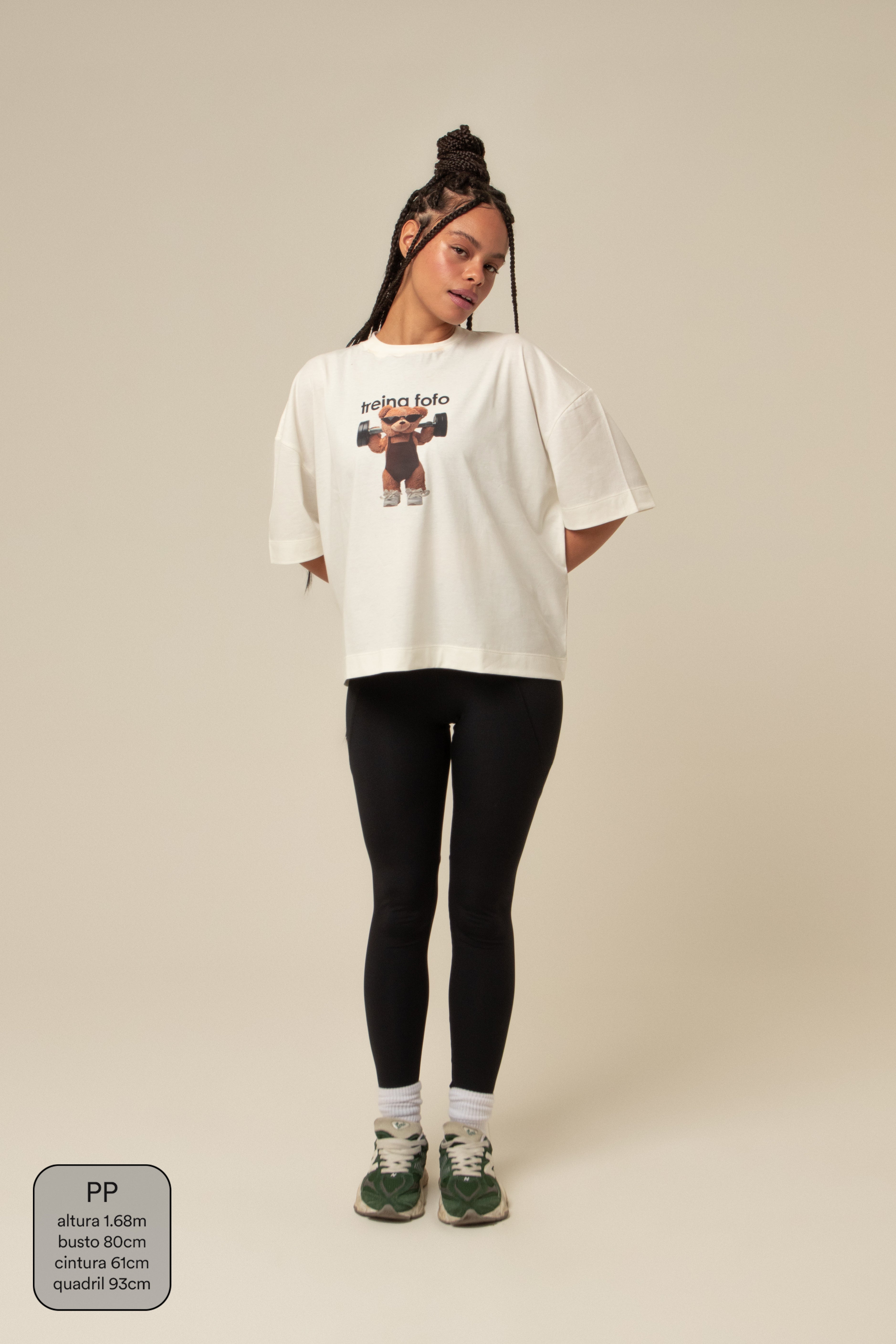 camisetão treina fofo | camiseta oversized