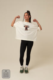 camisetão treina fofo | camiseta oversized