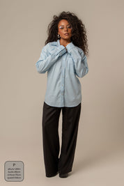 camisa social feminina chefa