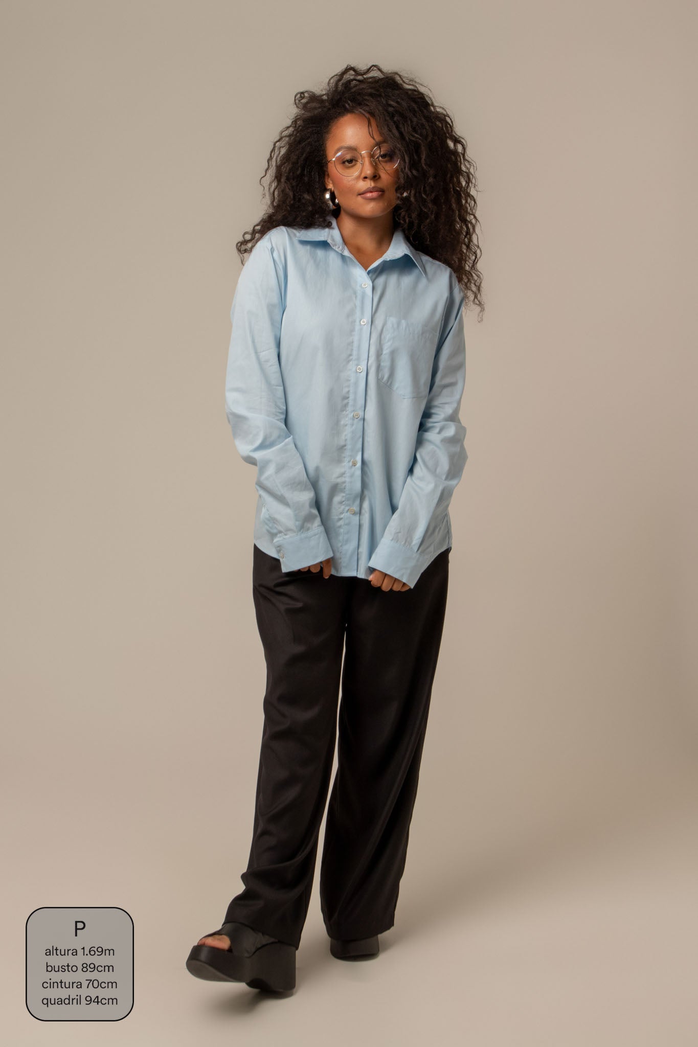 camisa social feminina chefa