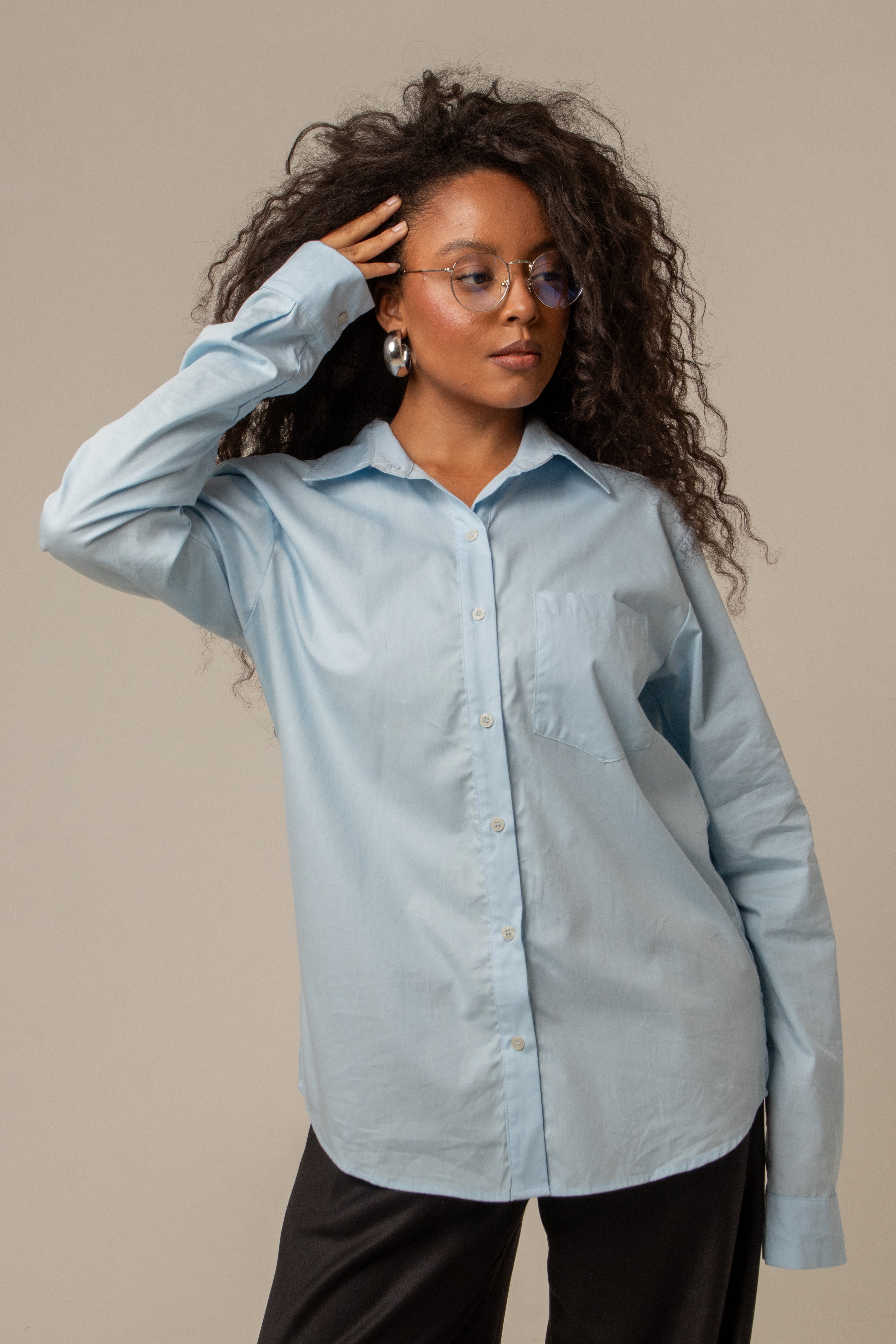 camisa social feminina chefa
