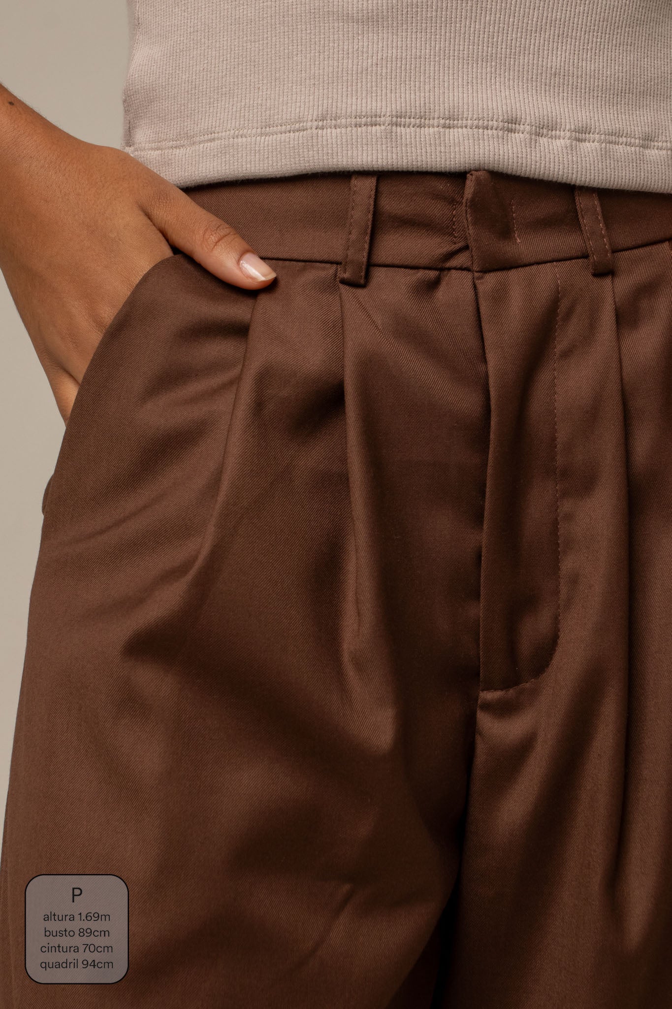 bermuda de alfaiataria feminina oversized chefa