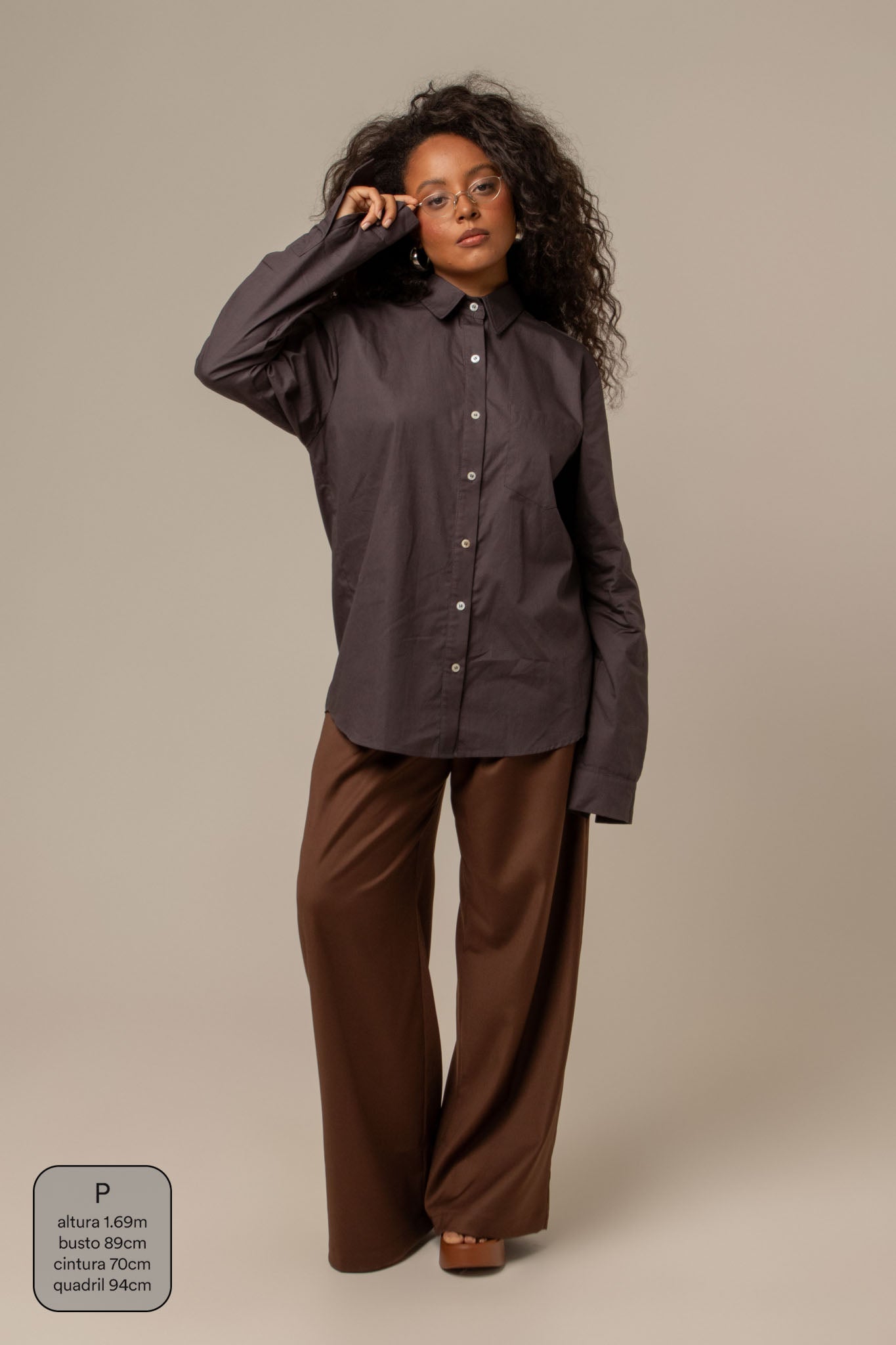 camisa social feminina chefa