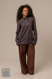 camisa social feminina chefa